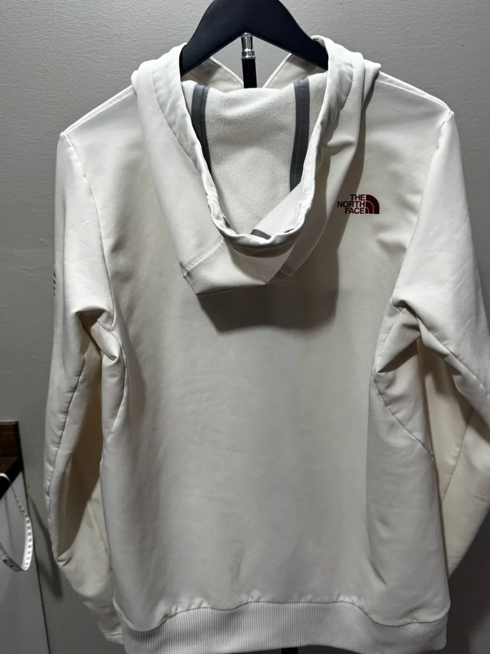 The North Face USA Graphic Hoodie Women's Small White :Patriotic - Picture 2 of 7